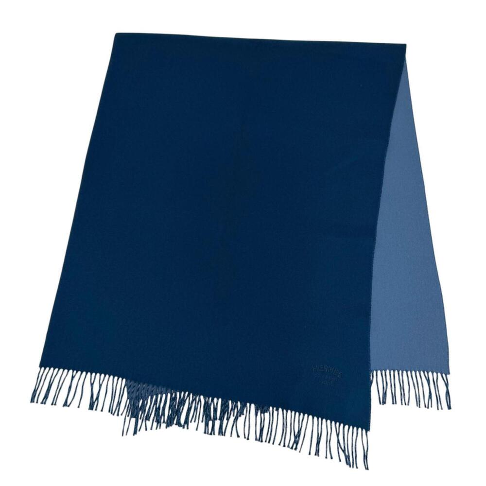 HERMES Blue Scarf - Picture 5 of 8